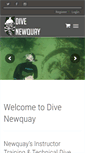 Mobile Screenshot of divenewquay.com